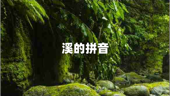 溪的拼音 溪的拼音