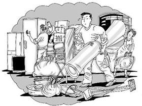 二手房,搬家,注意事項